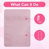 300-Pack Pink Discreet Sanitary Disposal Bags - Waterproof and Leak-Proof.Opaque