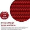 Ferianl Car Push Start Button Cover, Carbon Fiber Engine Start