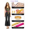 SOMSOC - Conjunto de accesorios para disfraz de discoteca de