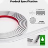 16.4 Ft Peel and Stick Trim,Flexible Peel and Stick Trim