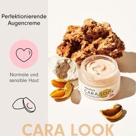 HelloBody Cara Look Eye Cream - Awake Look & Moisturiser - Reduces Dark Circles - Eye Cream with Avocado Oil, Cocoa Butter & Ceramide - 99.5% Natural Ingredients