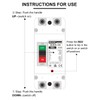 DIHOOL DC Main 100 Amp Circuit Breaker, Battery Disconnect Switch