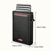 Carbon Fiber Bifold RFID Blocking Wallet for Men - Sleek