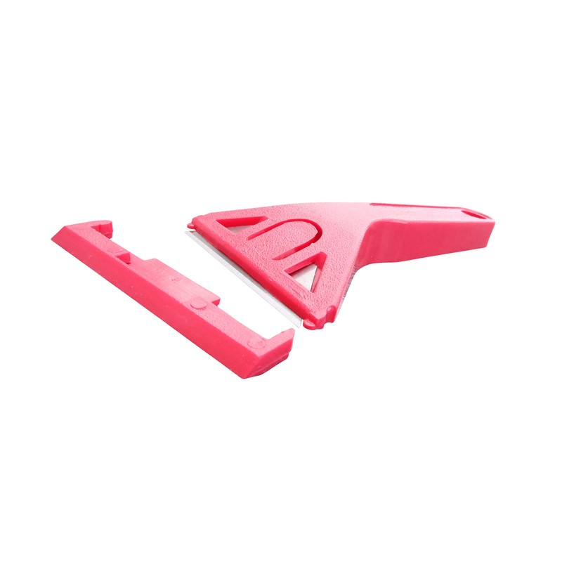 Plastic Window Scraper Red Glass Scraper