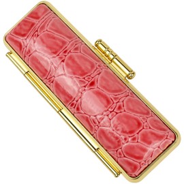 No.3 Stamp Shop Luxury Leather Seal Case with Vermilion Flesh for 0.41, 0.5, 0.5, 0.6, 0.65, 0.6, 0.65, 0.7 inches (10.5, 12.0, 13.5, 16.5, 18.0 mm), Men, Women, Stamp, Celebration, Gift, Entrance