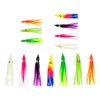 Octopus Squid Skirt Bait Hoochie 7 Color 35 Pieces Combo