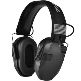 TACWIN Electronic Shooting Ear Protection,NRR 23dB Active Noise Reduction Ear Muff with Sound Amplification for Gun Range, Ear Muffs Hearing Protection