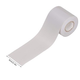 Pack of 5 PVC Pipe Tape for Air Conditioning, Oil-Resistant Insulation Tape for Protection of Pipes, Portable Winding Tapes, 6 cm Width (Grey)