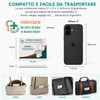 FARVISAN Copriwater Igienico Monouso, Copri WC da Viaggio, Usa e