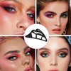 IKOPFLN Eyeshadow Stencil, Pack of 3 Eyeshadow Tools, Eyeshadow Applicator,