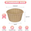 sourcing map Mini Cupcake Liners for Baking Cupcake, 50Pcs Cupcake