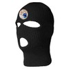 Gravity Threads Eyeball 3-Hole Ski Mask - Black