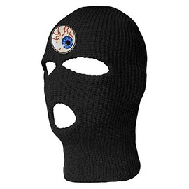 Gravity Threads Eyeball 3-Hole Ski Mask - Black