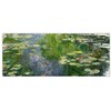 Carpe Diem Designs Ceramic Tile Mosaic Mural, Monet Waterlilies, Kitchen