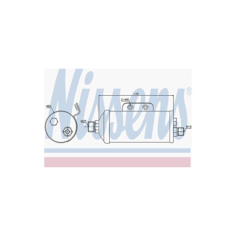 Nissens 95482 Dryer, air conditioning