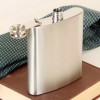 Hip Flask Licorera 8oz Acero Inoxidable Anforita Botella De Bolsillo