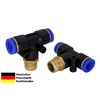 Pneumatic Multiple Plug Fitting TE 1/8 Inch - 6 mm