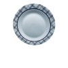 White Royal Norfolk Black/White Plaid Dinner/Serving Plate 10.5”.