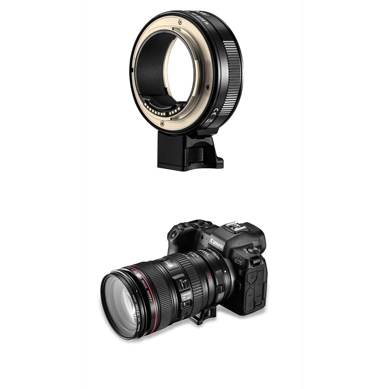 YKEASU EF-EOS R Metal AF Auto Focus Lens Adapter for