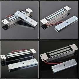 SKYZONAL Flush Mount Electromagnetic Lock 600LBs/280KG Holding Force Embedded Electric Magnetic Electromagnetic Door Lock