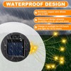 Kittmip 12 Pack Solar Lights Replacement Tops Lantern Waterproof String