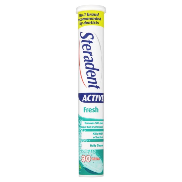 Steradent Tablets Fresh 30
