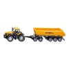 siku 1858, JCB Tractor with Dolly and Tipping Trailer, 1:87,