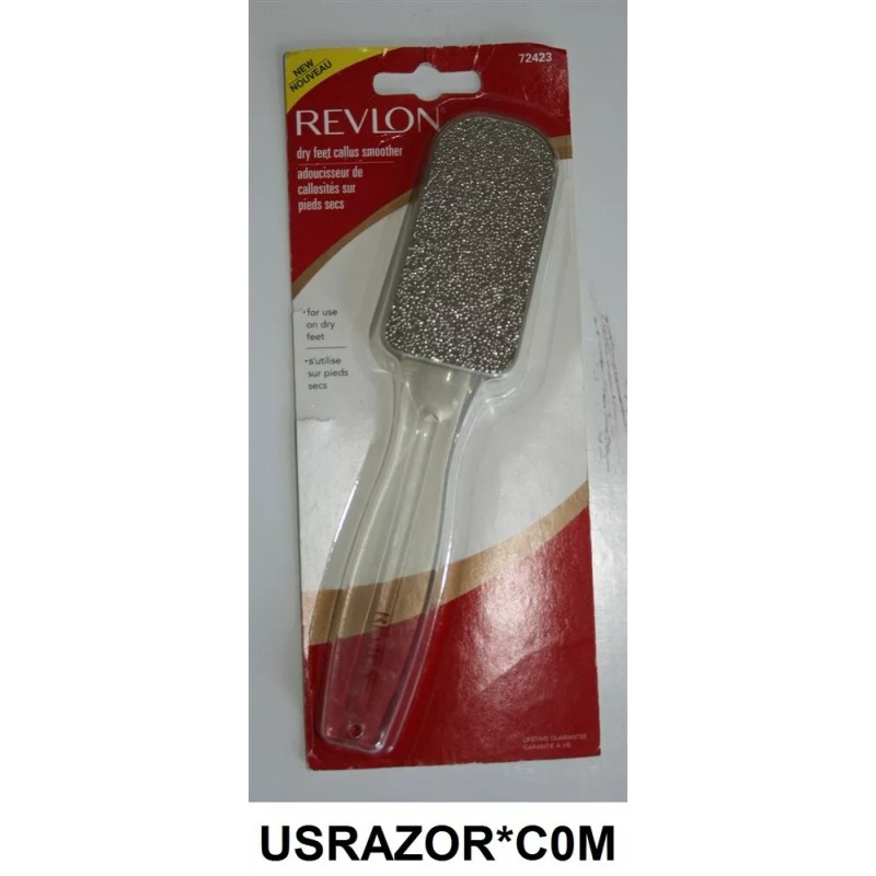 REVLON DRY FEET CALLUS SMOOTHER PEDICURE HEAVY DUTY 72423 ROBUST