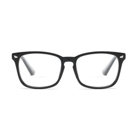 Gafas de lectura bifocales retro para hombres y mujeres, sencillas, cómodas, lectores bifocales + 2.75 de fuerza