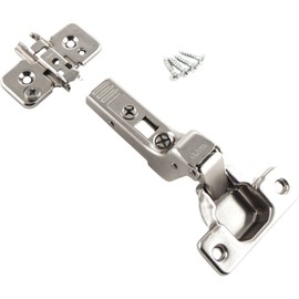 BLUM Clip Top Furniture Hinge | Furniture Belt; Inner Stop, Pack of 2 Including Mounting Plates, Screws and Assembly Instructions