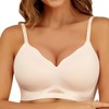 HORISUN Womens Wireless Comfort Tshirt Bra Full Coverage No Underwire