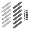 ECSiNG 12PCS Dart Barrels with Dart Rubber O-Rings 14 Grams