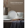 Famiware Saturn Dinnerware Sets, 18 Piece Dish Set, Plates and