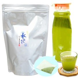 Matcha Tea Bag with Cold Brewing Sencha Tea Bag, 0.4 oz (10 g) x 40 p, Japanese Drinking, Cold Tea, Green Tea, Cold Tea, Hot Water Soup, Large Capacity, Commercial Use (40 P.)