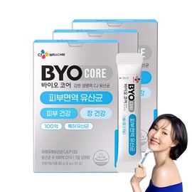 BYO Core Skin Immunity Lactobacillus 30p, 60g, 3ea / BYO 코어 피부면역 유산균 30p, 60g, 3개