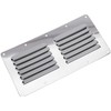YaeMarine Stainless Steel 4-Pack 4-1/2" x 9" Stamped Louvered Vent