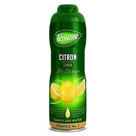 Teisseire French Syrup all natural Lemon Syrup 20.3fl.oz (600ml) … (2 Pack)