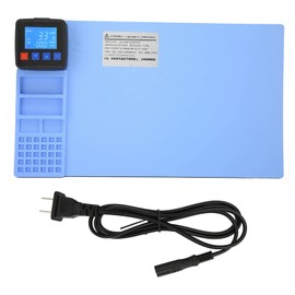 Silicone Soldering Mat, Phone Repair Mat Antistatic Mat For Electronics Anti Static Mat For Pc Building Heat Plate for Smartphone LCD Screen Separator Machine Repair Tools