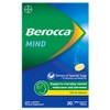 Berocca Mind Citrus Effervescent Tablets, Vitamin B & C, Magnesium,