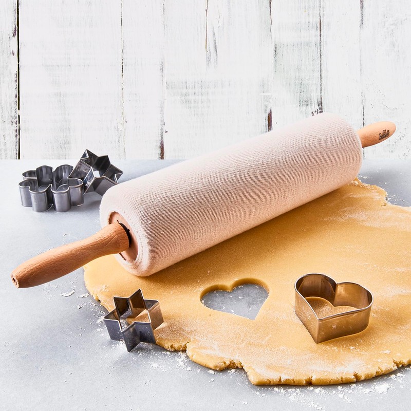 Birkmann Easy Baking Rolling Pin Cover, Cotton, Washable at 30