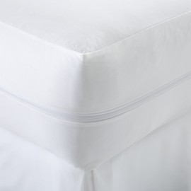 Simply Soft Bed Bug Mattress Protector, Twin, White