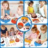 CHENGLI Children's Early Learning Emotions Interactive Play Felt Toy Toddlers