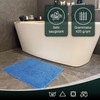ZOLLNER Set of 2 bath mats, 100% cotton, approx. 50