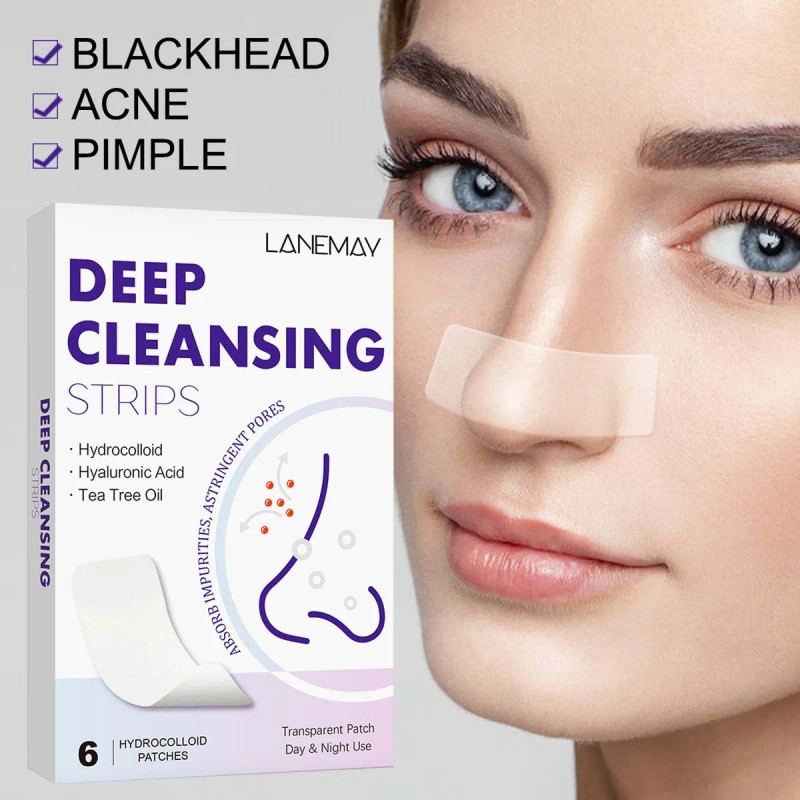 Tiras Nasales Limpiadoras For Eliminar Puntos Negros, &ac