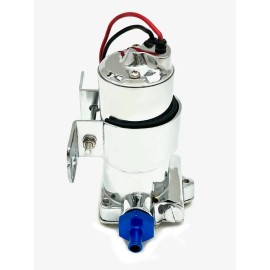 HRC High Flow Electric Fuel Pump 120 GPH 14 PSI Universal High Performance Blue