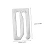 WOONEKY Barber Cape Hooks Replacement Metal Apron Clip for Haircut