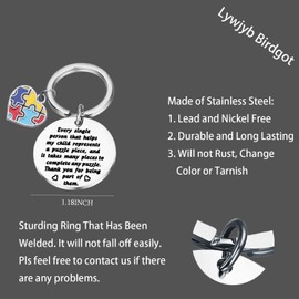 Lywjyb Birdgot ABA Therapist Appreciation Gifts Autism Autism Teacher Thank You Gifts (Part of Them Autism ky)