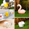 Skylety 100 Pcs Mini Resin Animals Figures Tiny Resin Animal