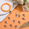 SUNNYCLUE 1 Box 50Pcs Thanksgiving Charms Wheat Charm Fall Harvest