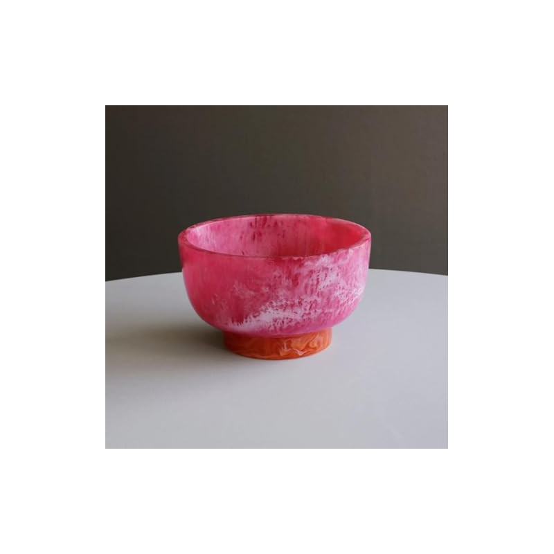 Beatriz Ball RESIN Rio Small Bowl with Base - Pink